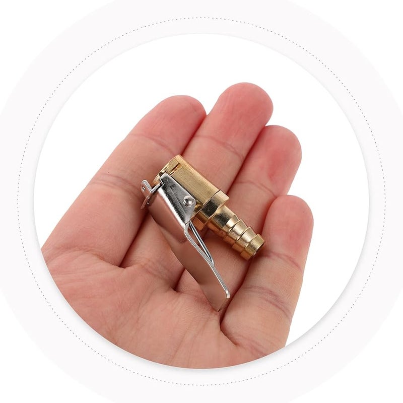 2Pcs Quick Connect Tire Air Chuck Adapter Brass Valve Nozzle For Car Bike Motorcycle - Image 4